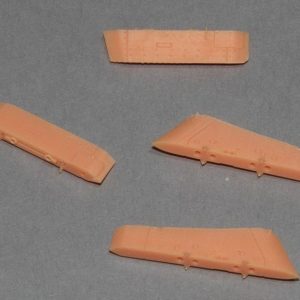 Under Intake and Rear Fuselage Bomb Pylons with Bombs (4) for Mirage III/Cheetah/Kfir